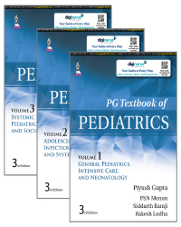 PG Textbook of Pediatrics 3rd/2022 (3 Vols)