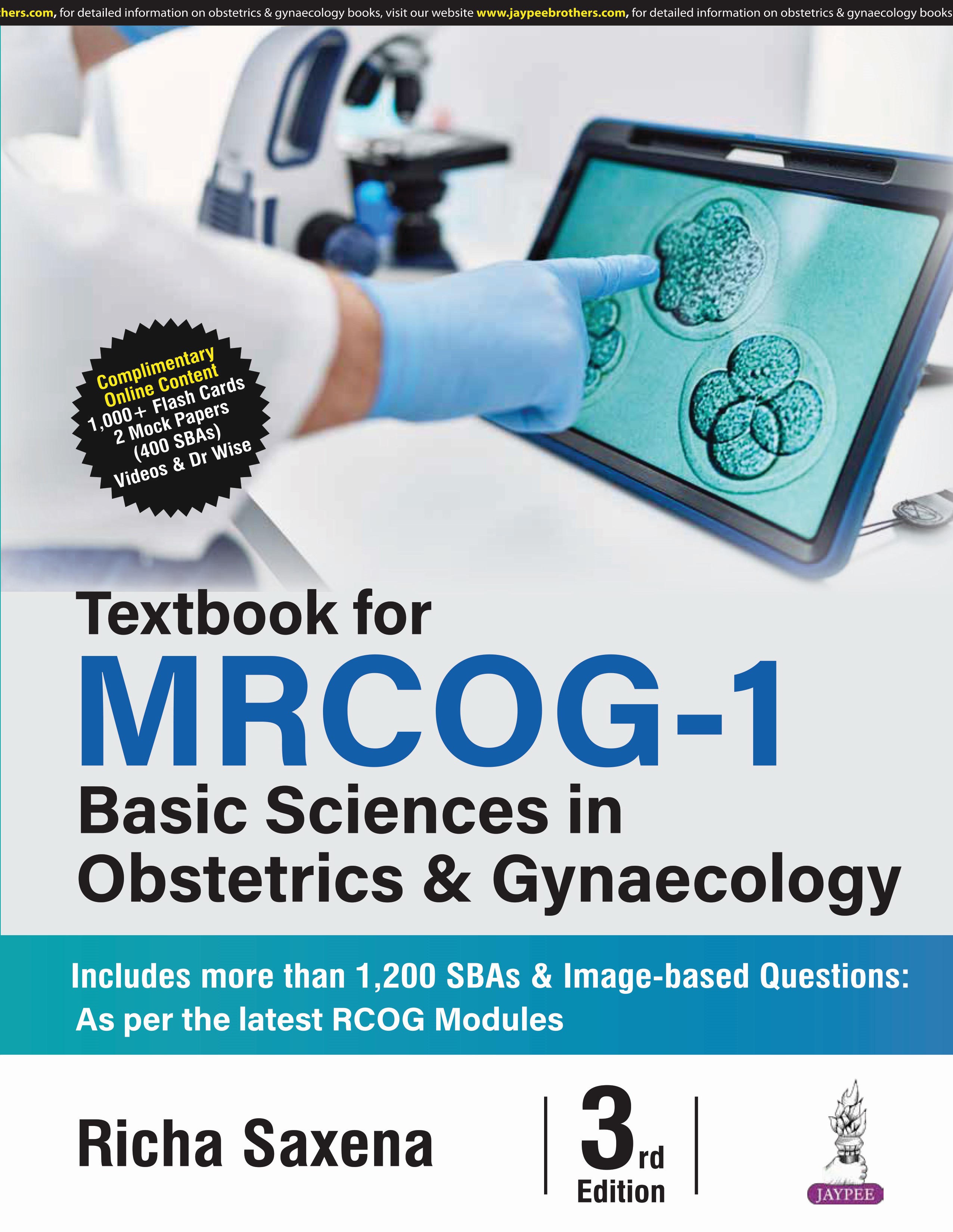 Textbook for MRCOG-1: Basic Sciences in Obstetrics and Gynaecology 3rd/2025