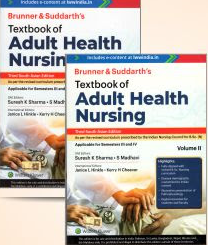 Brunner and Suddarth’s Textbook of Adult Health Nursing  3rd SAE/2025 (2 Vols)